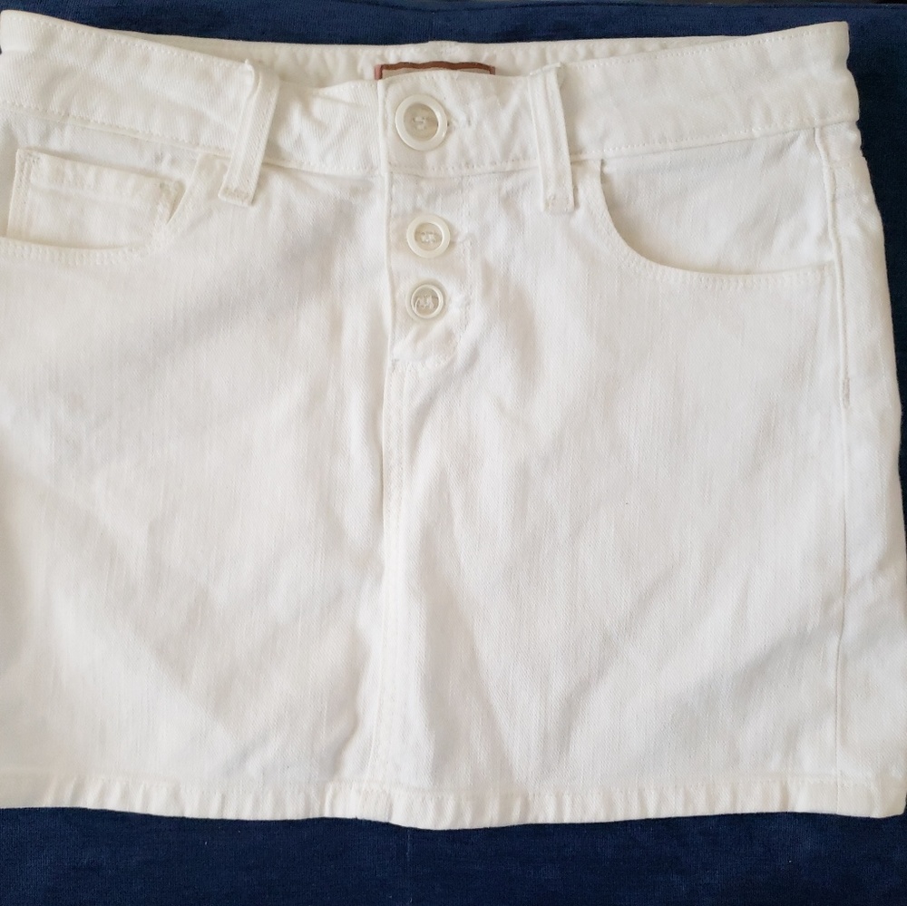 White Paige 24 Calabasas skirt